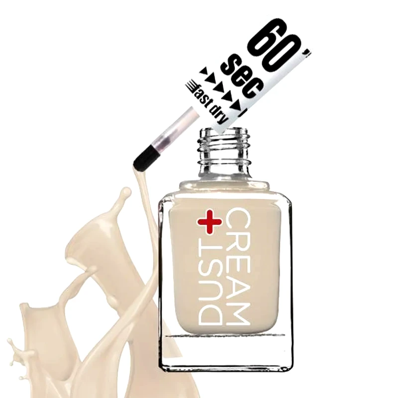 DUST+CREAM ΒΕΡΝΙΚΙ ΝΥΧΙΩΝ 60sec Νο 843 ΜΠΕΖ YOUNG & RECKLESS 11,5ML