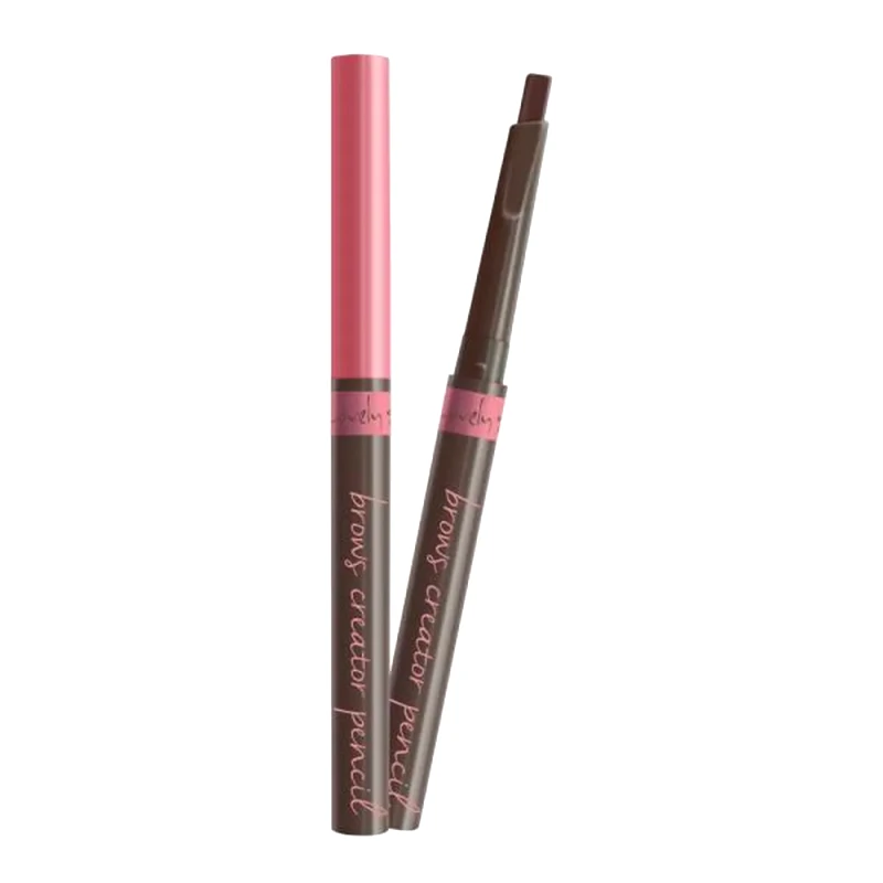 Lovely ΜΗΧΑΝΙΚΟ ΜΟΛΥΒΙ ΦΡΥΔΙΩΝ BROWS CREATOR Νο 02 ΣΚΟΥΡΟ ΚΑΦΕ