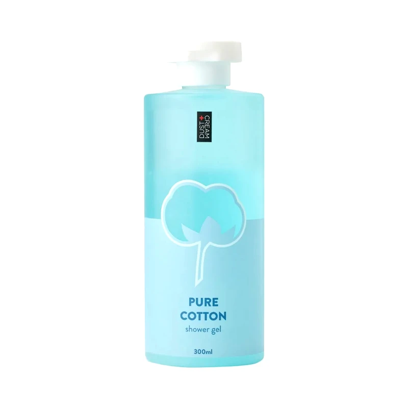 DUST+CREAM ΑΦΡΟΛΟΥΤΡΟ BASIC LINE ΜΕ PURE COTTON 300ML
