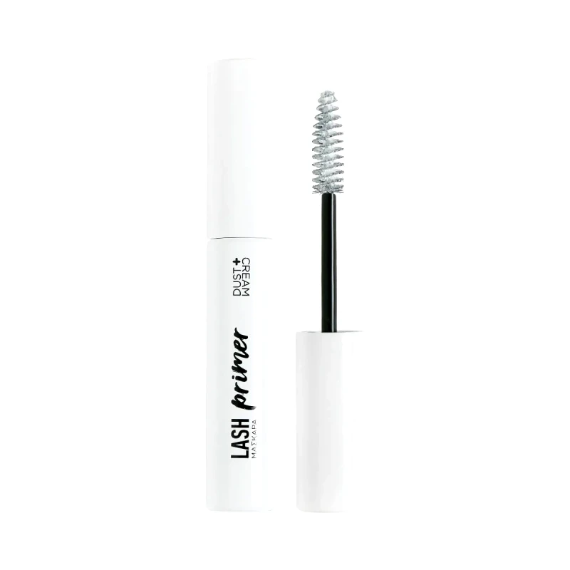 DUST+CREAM ΒΑΣΗ ΓΙΑ ΒΛΕΦΑΡΙΔΕΣ LASH PRIMER ΜΑΣΚΑΡΑ ΛΕΥΚΗ 7ML