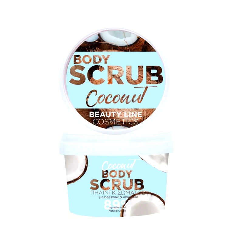 Beauty Line SCRUB ΣΩΜΑΤΟΣ ΜΕ ΑΡΩΜΑ ΚΑΡΥΔΑ 250ML