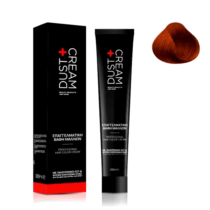 DUST+CREAM ΒΑΦΗ ΜΑΛΛΙΩΝ Νο 7.6 ΞΑΝΘΟ ΚΟΚΚΙΝΟ 100ml