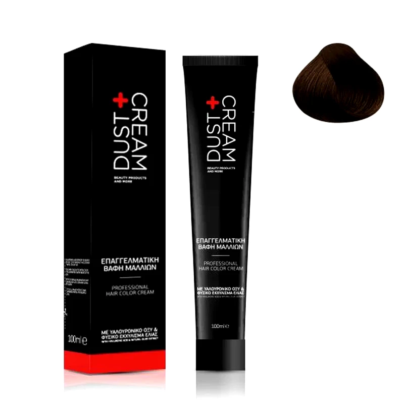 DUST+CREAM ΒΑΦΗ ΜΑΛΛΙΩΝ Νο 6.72 ΣΟΚΟΛΑΤΙ 100ml