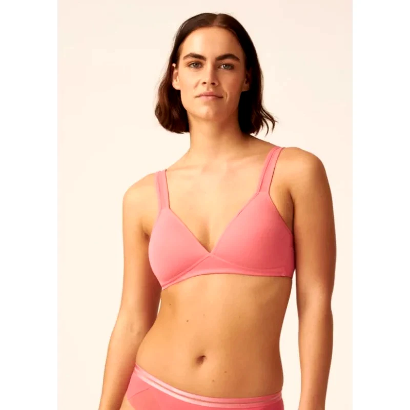 NATURANA Σουτιέν χωρίς μπανέλα με επένδυση | 5757 ΡΟΖ