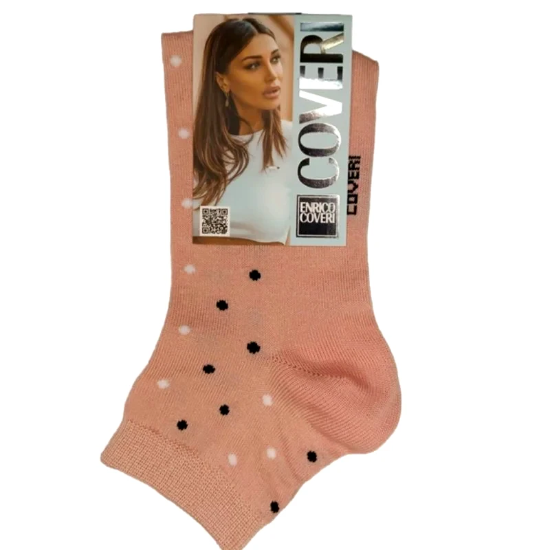 ENRICO COVERI Γυναικεία κάλτσα ημίκοντη με 'Πουά' σχέδιο | 14_1ASS ΣΟΜΟΝ