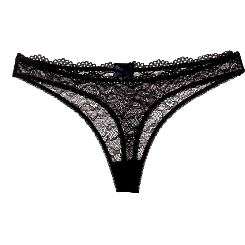 DREAMS String με δαντέλα | 365 ΜΑΥΡΟ