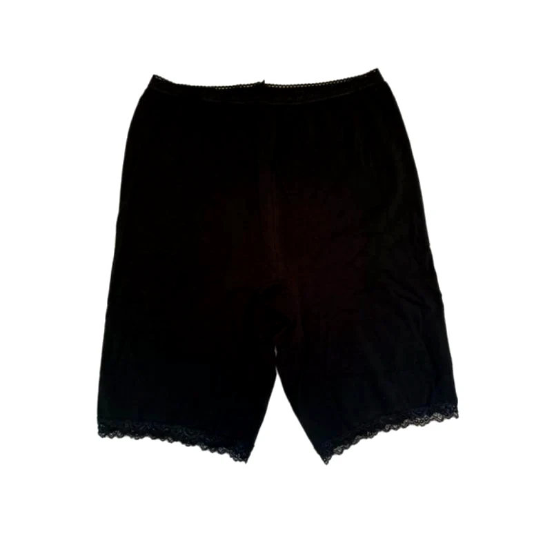 DREAMS Γυναικείο βαμβακερό σλιπ με μακρύ πόδι | 301 ΜΑΥΡΟ