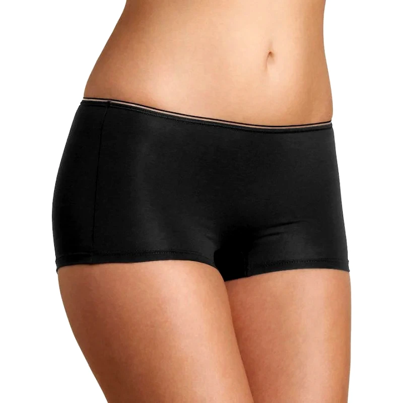 SLOGGI Γυναικείο Slip Boxer | Feel Sensational Short 02 ΜΑΥΡΟ