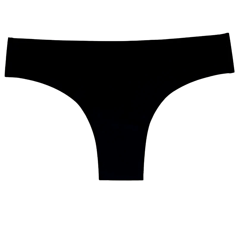 NUDS Tanga χωρίς ραφές ΜΑΥΡΟ