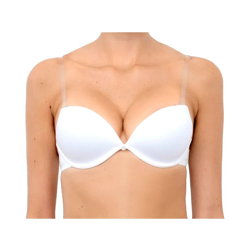 LORMAR Σουτιέν Super Push-Up με διπλή ενίσχυση | Reggiseno ΛΕΥΚΟ