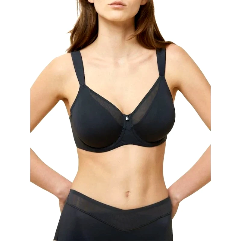 TRIUMPH Σουτιέν minimizer με 3D μπανέλα | True Shape Sensation W01 ΓΚΡΙ ΣΚΟΥΡΟ
