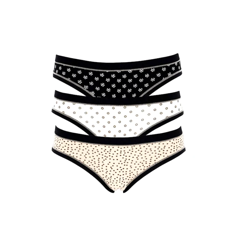 COTONELLA Τριάδα μίνι σλίπ με σχέδιο | 3362 - 2Α100 ΜΕ ΣΧΕΔΙΟ