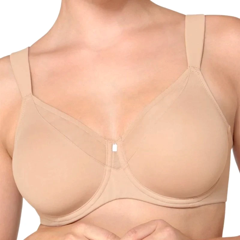 TRIUMPH Σουτιέν minimizer με 3D μπανέλα | True Shape Sensation W01 ΜΠΕΖ ΣΚΟΥΡΟ