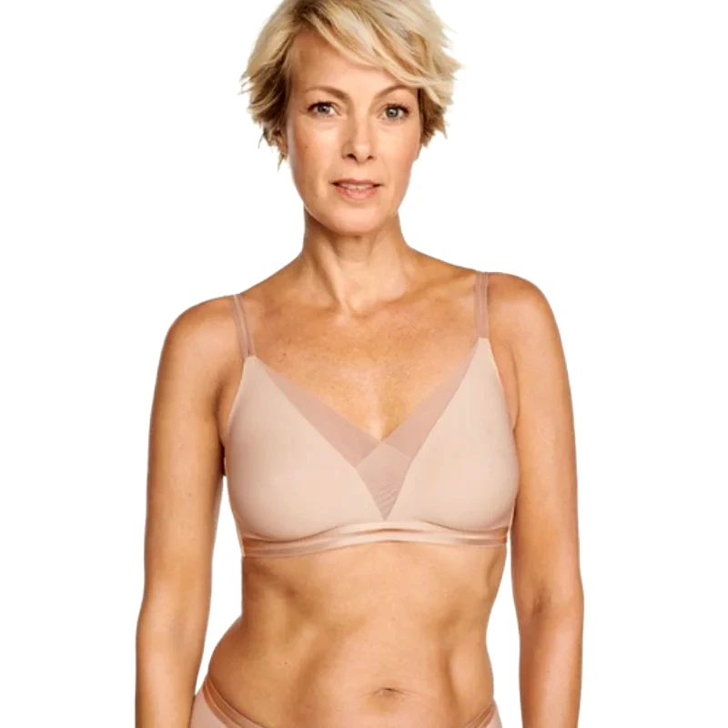 NATURANA Σουτιέν χωρίς μπανέλα κομμένο με λέιζερ | 5658 ΜΠΕΖ