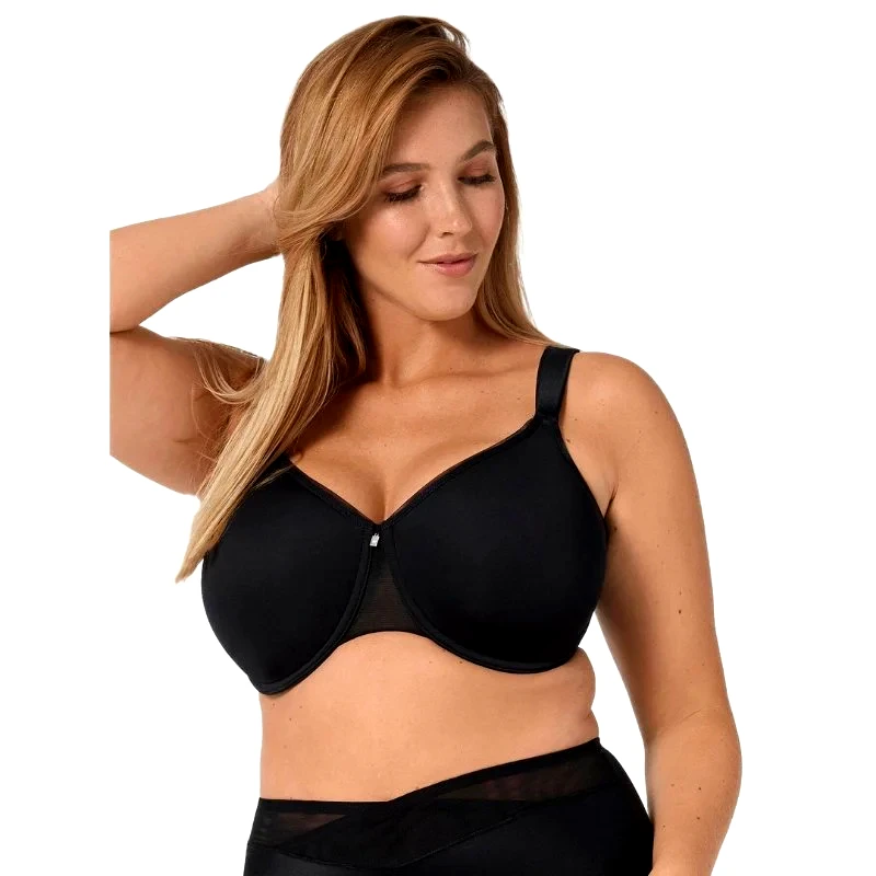 TRIUMPH Σουτιέν minimizer με 3D μπανέλα | True Shape Sensation W01 ΜΑΥΡΟ