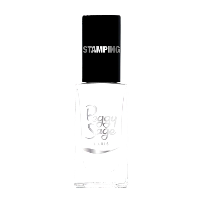 Peggy Sage ΒΕΡΝΙΚΙ ΝΥΧΙΩΝ STAMPING 11ml blanc