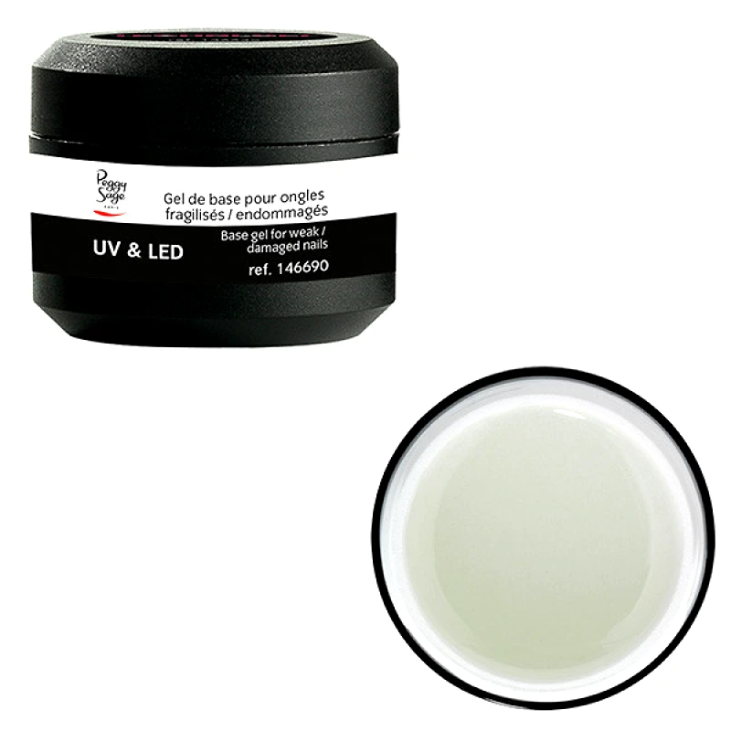 Peggy Sage GEL UV & LED 15gr Με Ίνες για Γέμισμα