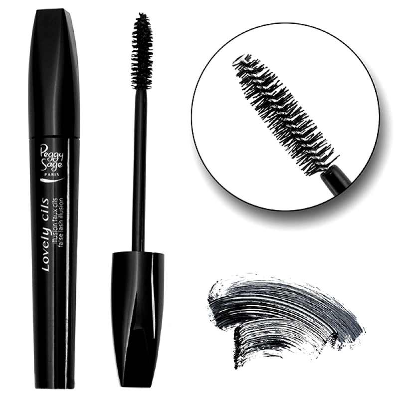 Peggy Sage ΜΑΣΚΑΡΑ LOVELY CILS Black 10ml
