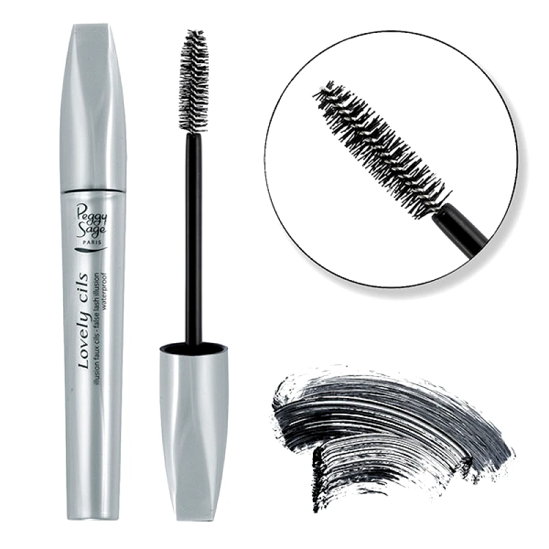 Peggy Sage ΜΑΣΚΑΡΑ LOVELY CILS WATERPROOF Black 9ml