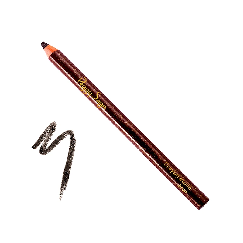 Peggy Sage ΜΟΛΥΒΙ ΜΑΤΙΩΝ KHOL ΜΕ GLITTER Brun 1,15gr