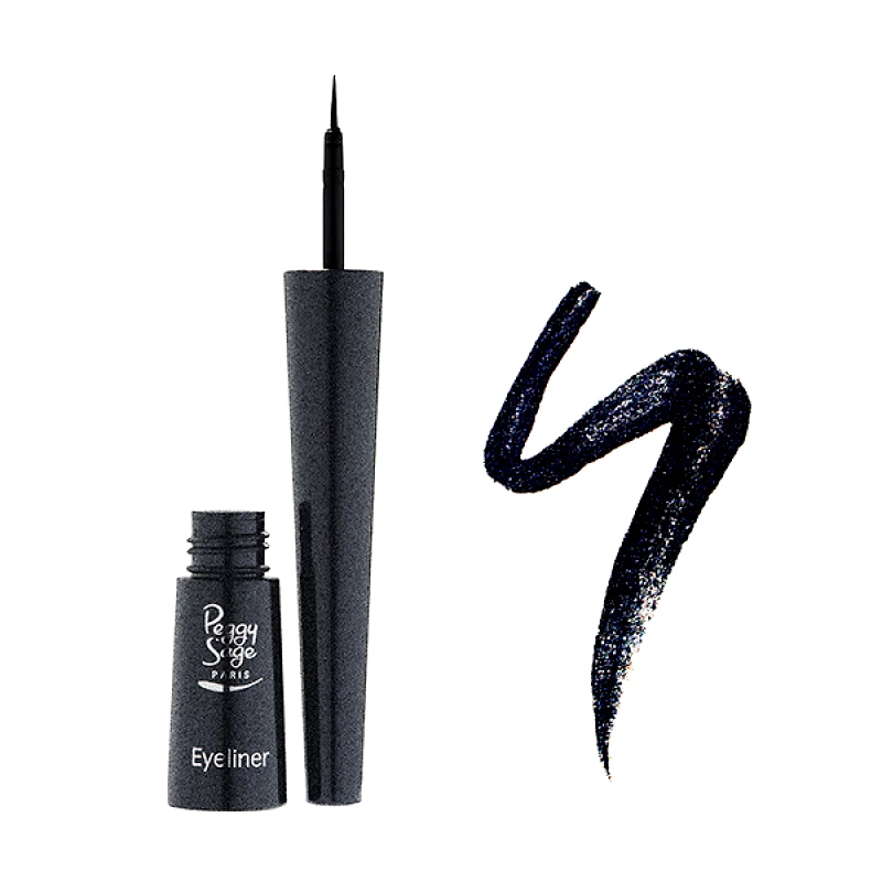 Peggy Sage EYELINER ΜΕ ΠΙΝΕΛΟ Paillete Noir 2,5ml