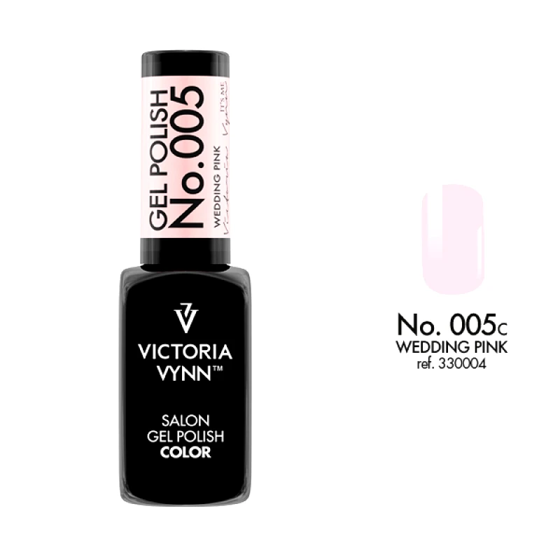 VICTORIA VYNN ΗΜΙΜΟΝΙΜΟ ΒΕΡΝΙΚΙ No 005. 8ml Wedding Pink