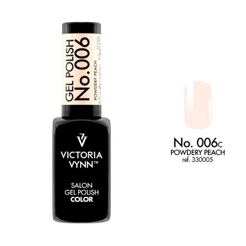 VICTORIA VYNN ΗΜΙΜΟΝΙΜΟ ΒΕΡΝΙΚΙ No 006. 8ml Powdery Peach