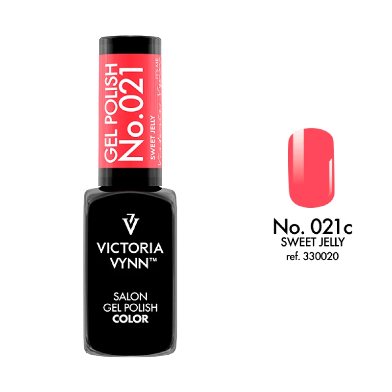 VICTORIA VYNN ΗΜΙΜΟΝΙΜΟ ΒΕΡΝΙΚΙ No 021. 8ml Sweet Jelly