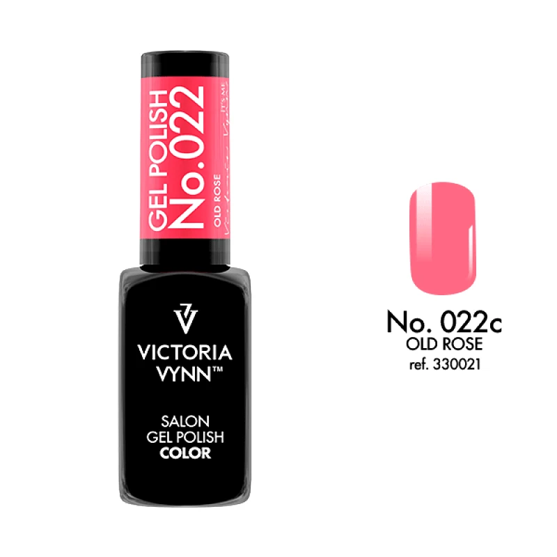 VICTORIA VYNN ΗΜΙΜΟΝΙΜΟ ΒΕΡΝΙΚΙ No 022. 8ml Old Rose