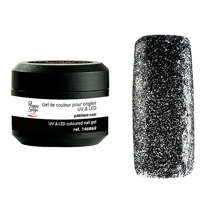 Peggy Sage GEL UV & LED ΧΡΩΜΑΤΙΣΤO 5gr. Petillant Noir