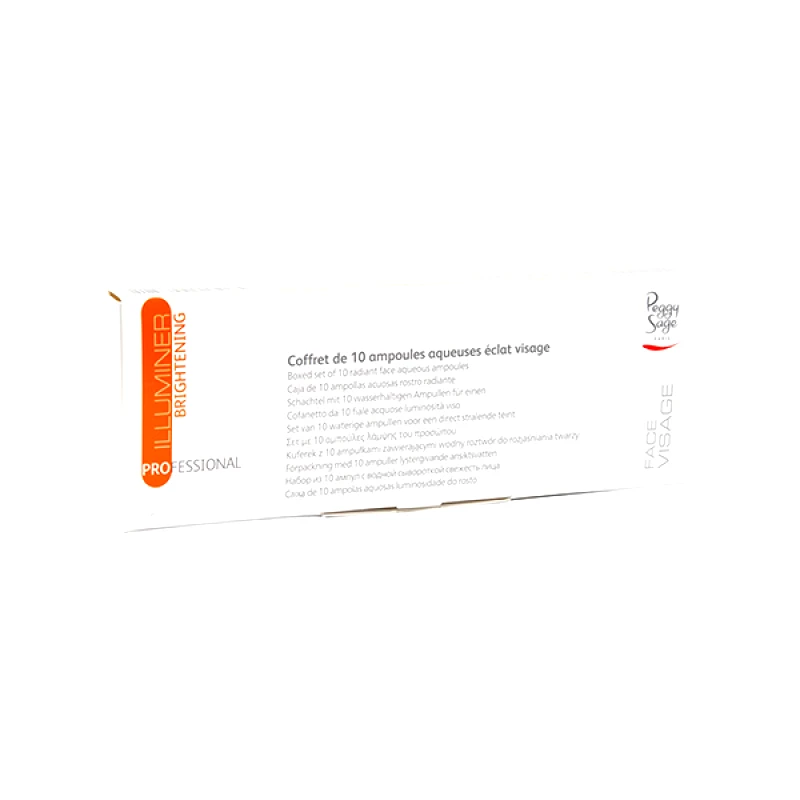 Peggy Sage 10 ΑΜΠΟΥΛΕΣ ΟΡΟΥ ΛΑΜΨΗΣ ΠΡΟΣΩΠΟΥ x 1 ml