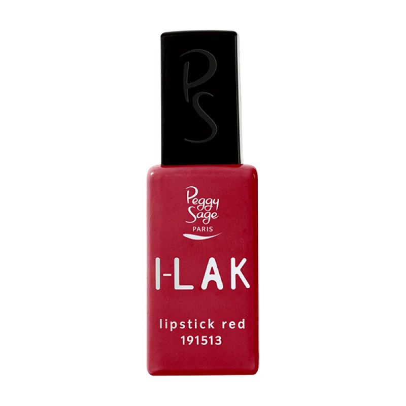 Peggy Sage ΗΜΙΜΟΝΙΜΟ ΒΕΡΝΙΚΙ I-LAK 11ml Lipstick Red