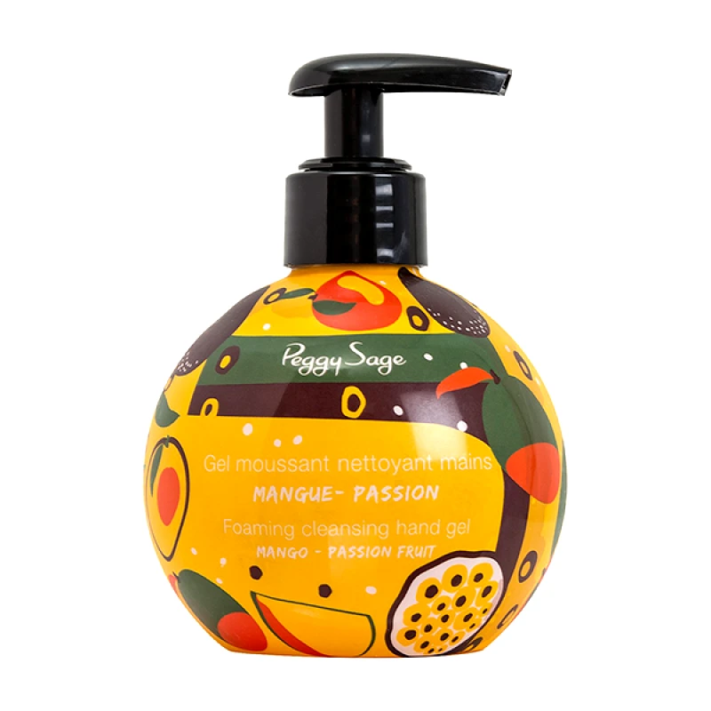 Peggy Sage ΚΑΘΑΡΙΣΤΙΚΟ ΤΖΕΛ ΓΙΑ ΤΑ ΧΕΡΙΑ 245ml Μανγκο - Φρούτο του πάθους