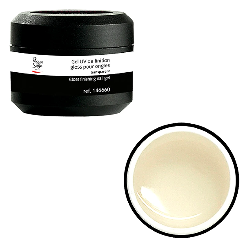 Peggy Sage TOP FINISH GEL UV 15gr Διάφανο