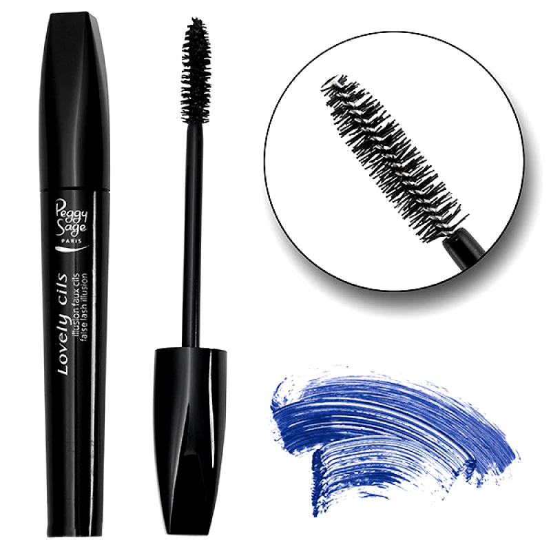 Peggy Sage ΜΑΣΚΑΡΑ LOVELY CILS OCEAN ΜΠΛΕ 10ml