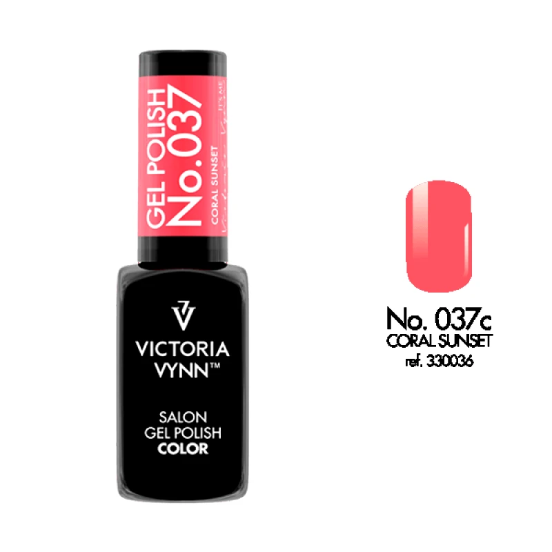 VICTORIA VYNN ΗΜΙΜΟΝΙΜΟ ΒΕΡΝΙΚΙ No 037. 8ml Coral Sunset