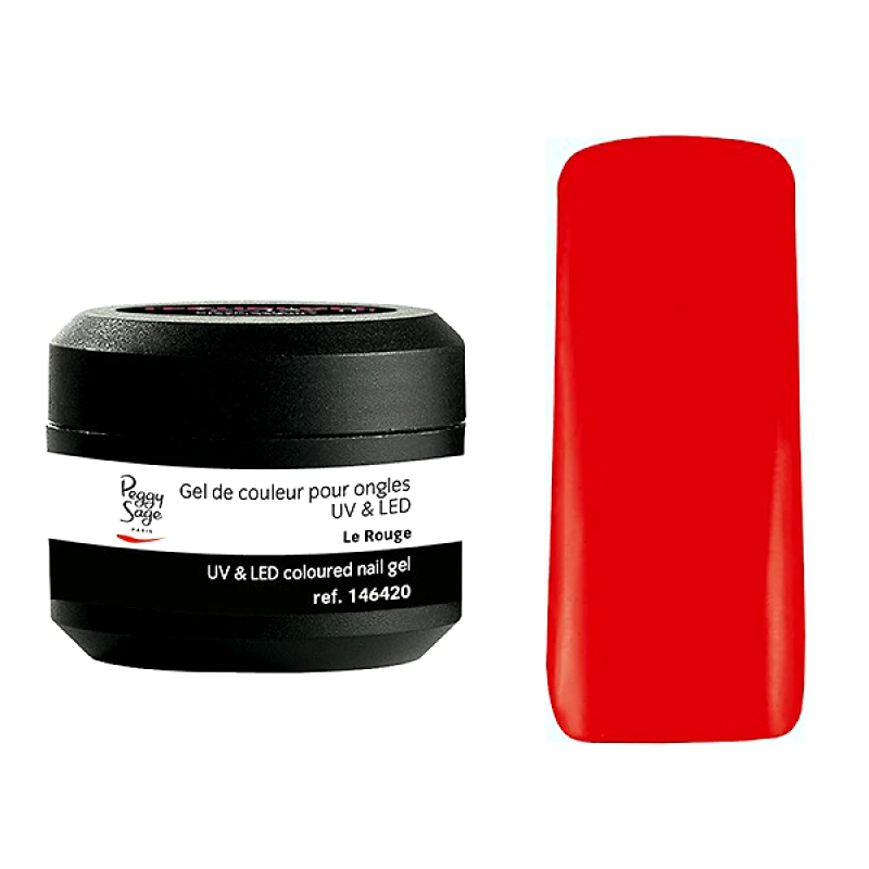 Peggy Sage GEL UV & LED ΧΡΩΜΑΤΙΣΤO 5gr. Le Rouge