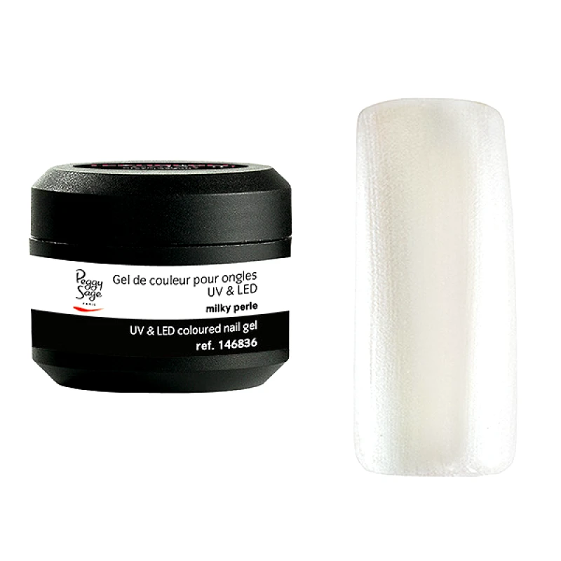 Peggy Sage GEL UV & LED ΧΡΩΜΑΤΙΣΤO 5gr Milky Perle