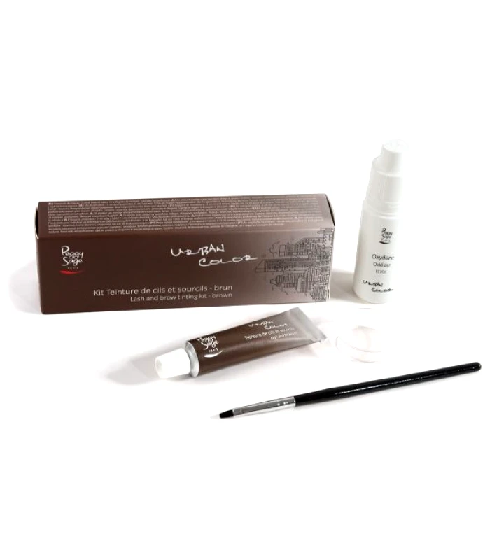 Peggy Sage ΚΙΤ ΒΑΦΗΣ ΒΛΕΦΑΡΙΔΩΝ ΚΑΙ ΦΡΥΔΙΩΝ Καφέ 15 ml