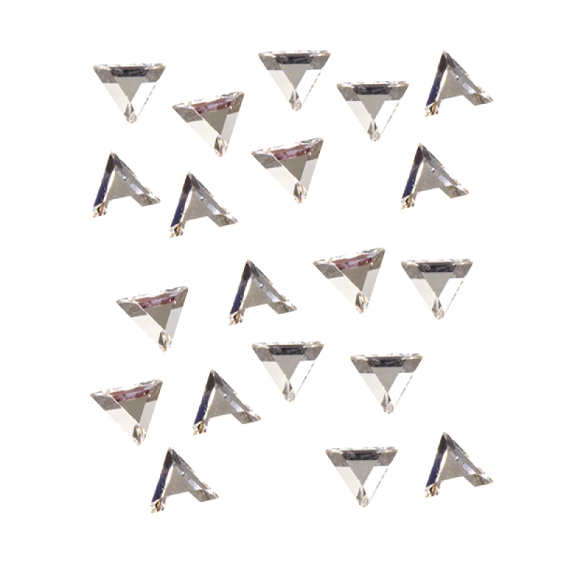 Peggy Sage ΣΤΡΑΣ ΓΝΗΣΙΑ SWAROVSKI Triangle Argent 3.0 x 20tmx