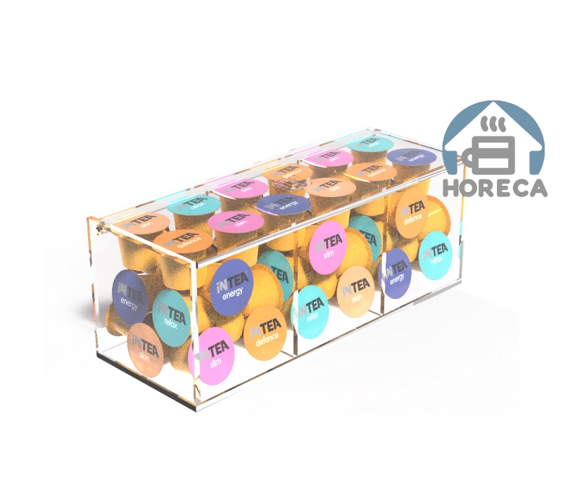 INBEVERAGES Ακρυλικό κουτί INTEA HORECA 60 καψουλών τ. Nespresso