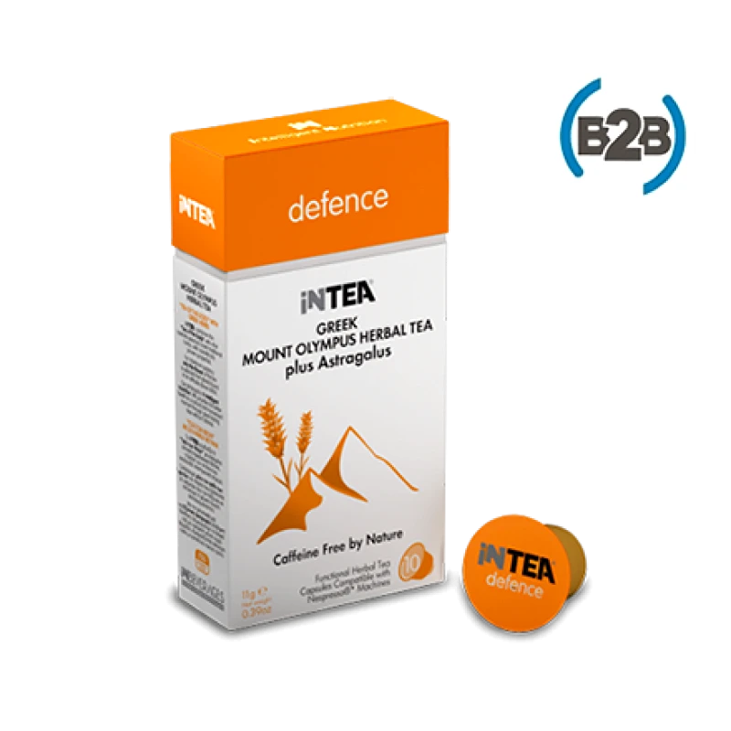 INBEVERAGES Συσκευασία B2B iNTEA Defence | Κουτί 10 τμχ κάψουλες