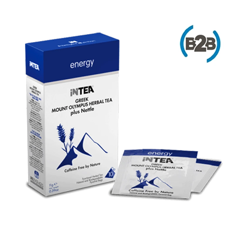 INBEVERAGES Συσκευασία B2B iNTEA Energy | Κουτί 10 τμχ φακελάκια-πυραμίδες