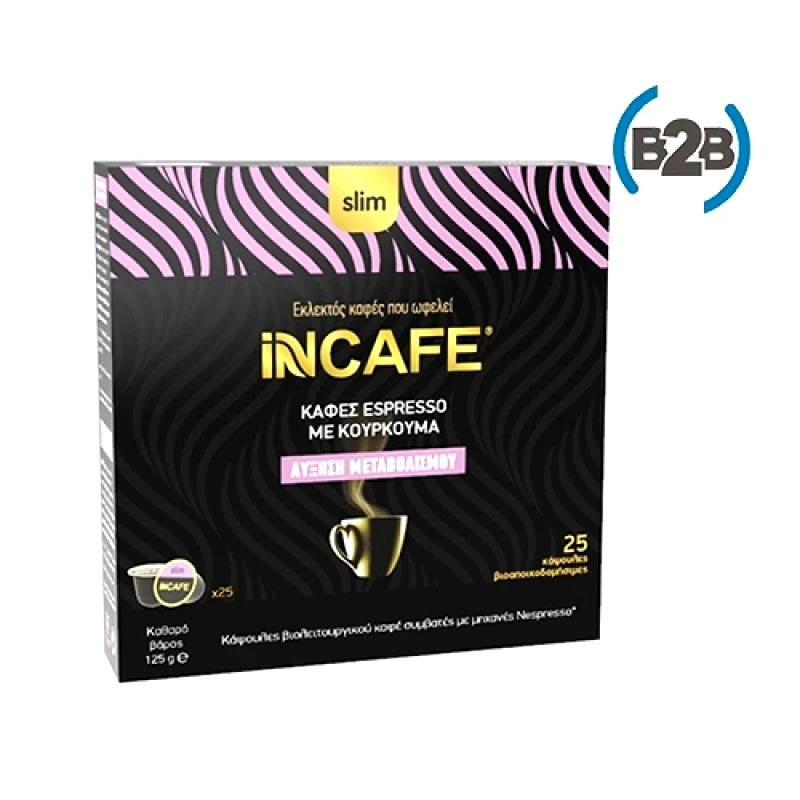 INBEVERAGES Συσκευασία B2B iNCAFE Slim καφές σε κάψουλες τ. Nespresso