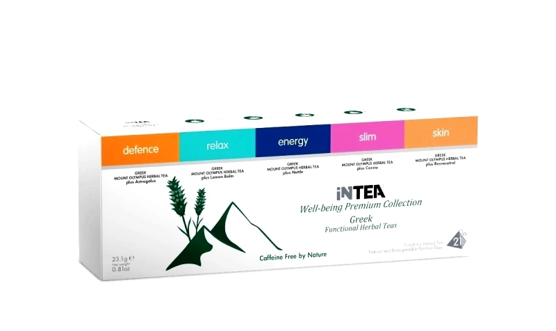 INBEVERAGES iNTEA Collection | Κουτί 21 τμχ με φακελάκια-πυραμίδες