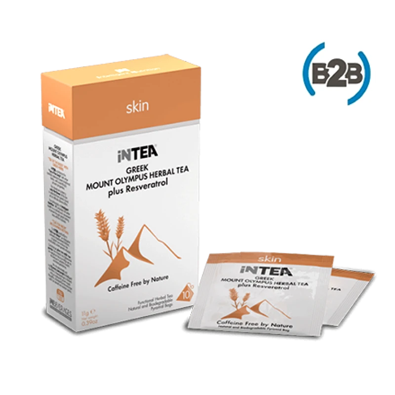 INBEVERAGES Συσκευασία B2B iNTEA Skin | Κουτί 10 τμχ φακελάκια-πυραμίδες