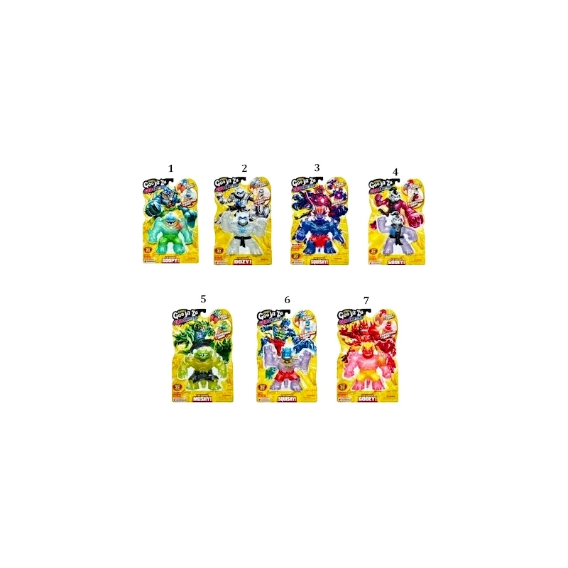 Giochi Preziosi Goo Jit Zu Goo Shifters Hero Pack (7 Σχεδια) - 1 τμχ (GJT34000)
