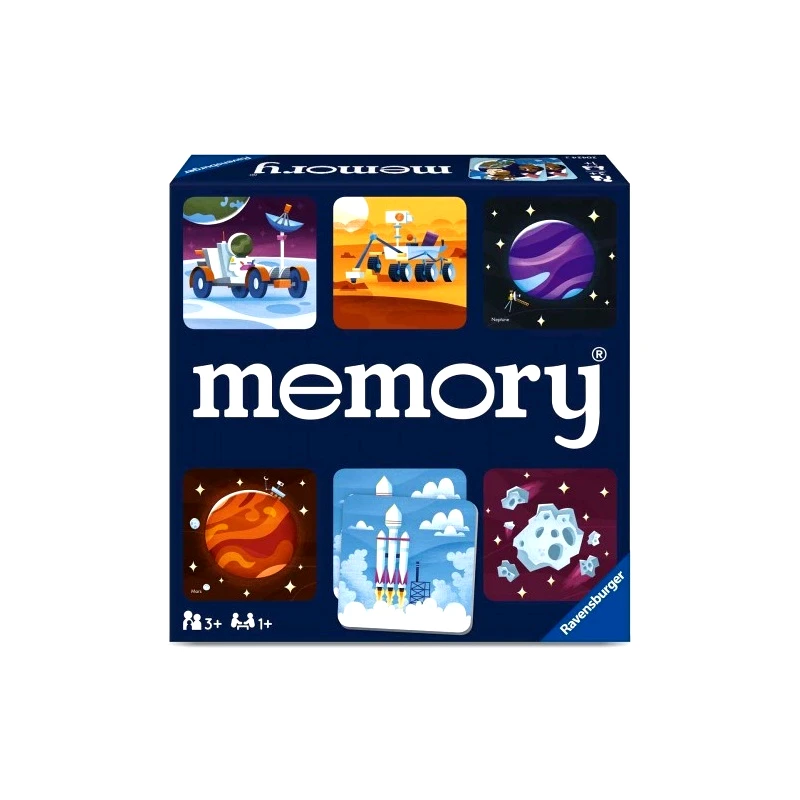 Ravensburger Ravensburger Παιχνίδι Μνήμης : Διάστημα (20424)