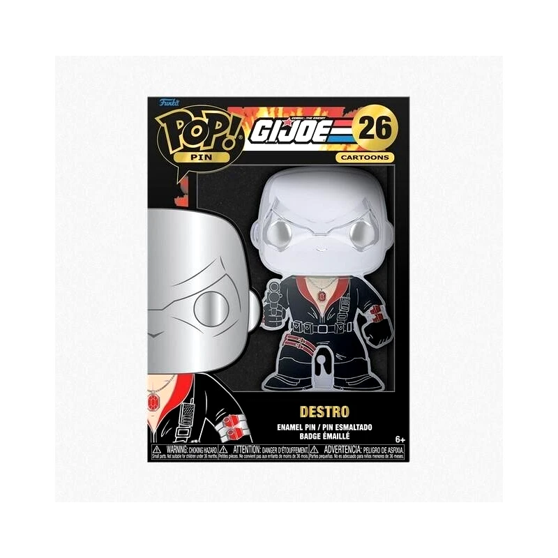 Funko Funko Pop! Καρφίτσα Gi Joe: Destro (FKGIJPP0003)