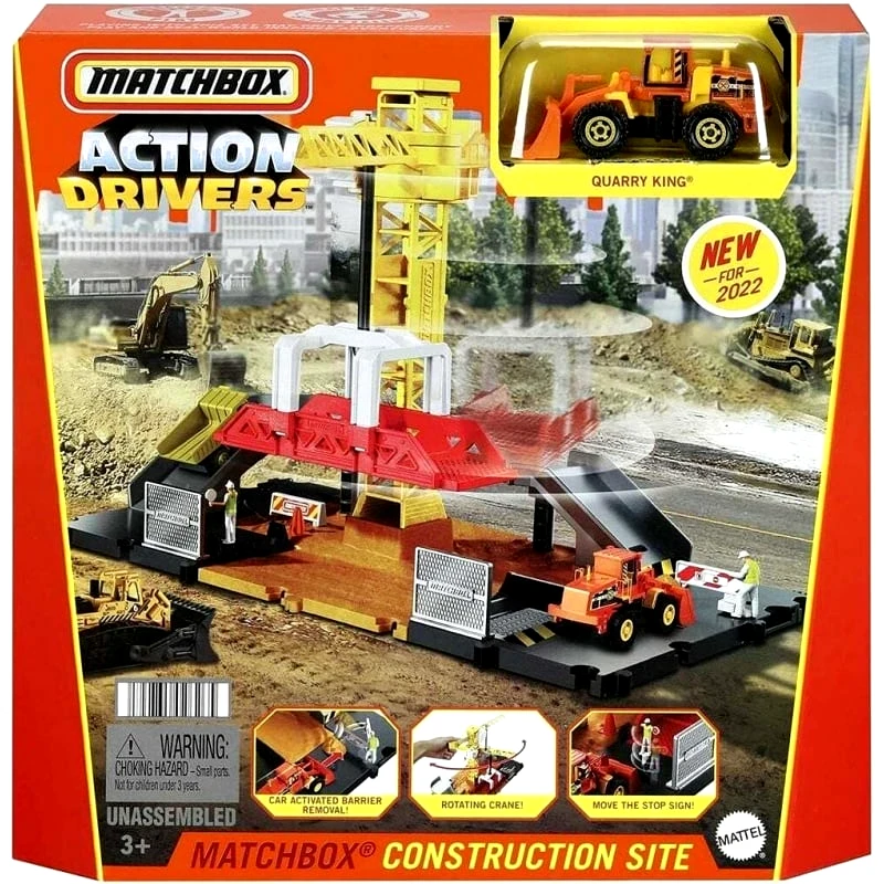 Matchbox Mattel Πίστα Matchbox Action Drivers - 2 Σχέδια (GVY82)